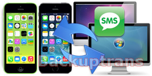 Backup and Restore iPhone 5S/5C SMS on Computer