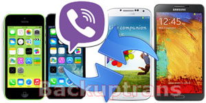 Transfer Viber Chat History between Android and iPhone