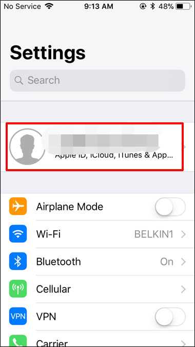 How to disable Find My iPhone