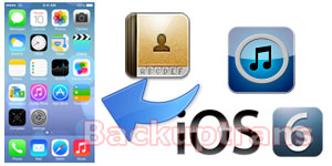 Restore and Recover iPhone Contacts after Updating to iOS 7