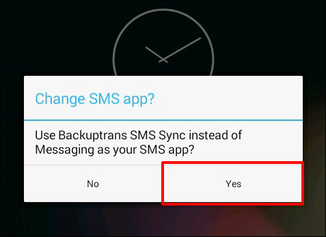 Confirm to Transfer SMS MMS Messages from iPhone to Nexus 5 Hangouts