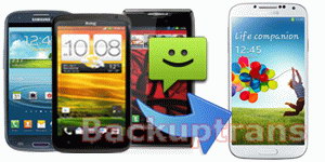 Transfer SMS/MMS to Galaxy S4 from Android(Samsung,HTC,Motorola,Sony,LG)