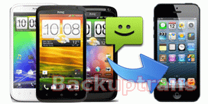 how to transfer SMS to iPhone 5 from HTC One/EVO/Desire/Sensation etc