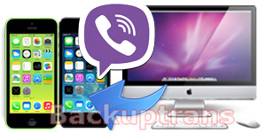 Copy Viber Chat History from Mac to iPhone