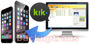 Restore Kik Messages to iPhone