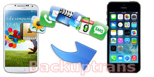 Transfer Data from Android to iPhone in Clicks