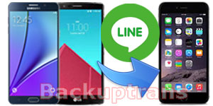Transfer Line Chat History from Android to iPhone