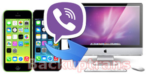 Transfer Viber Chat History from iPhone to Mac