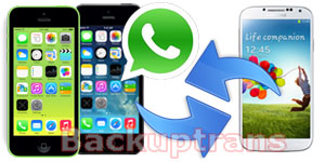backuptrans android whatsapp to iphone transfer sorun